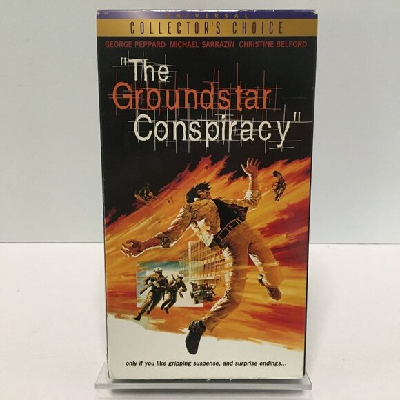 The Groundstar Conspiracy VHS 1999 Universal Collector's Choice George Peppard - Picture 2 of 9